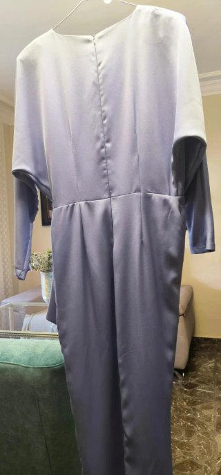 Vestido morado celebración talla L