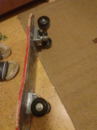 Patinete rojo