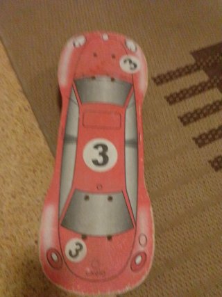 Patinete rojo