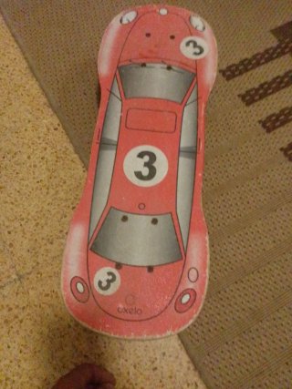 Patinete rojo