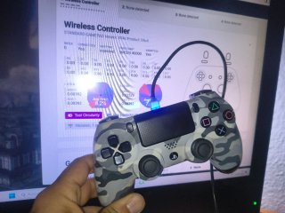 Mando PS4 Camuflaje Original  Joysticks Magnéticos