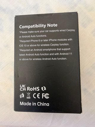 Adaptador CarPlay Inalámbrico