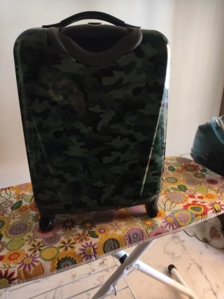 Maleta de cabina camuflaje verde