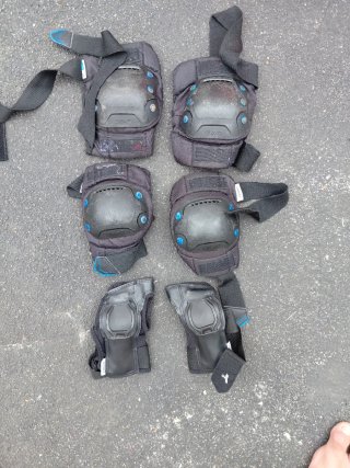 Set Protecciones Skate/Scooter/Patines Oxelo L