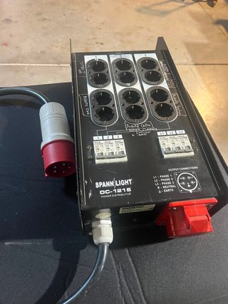 Distribuidor de corriente 32A SPANN LIGHT