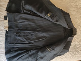 Lote Trajes Caballero Pantalón Chaquetón Negro Gri