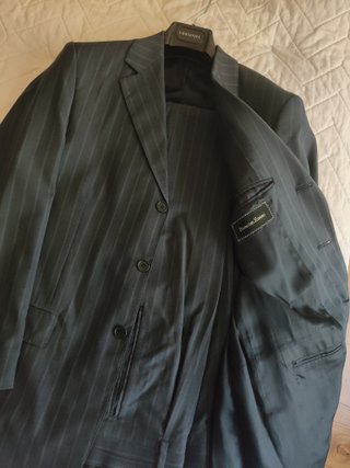 Lote Trajes Caballero Pantalón Chaquetón Negro Gri