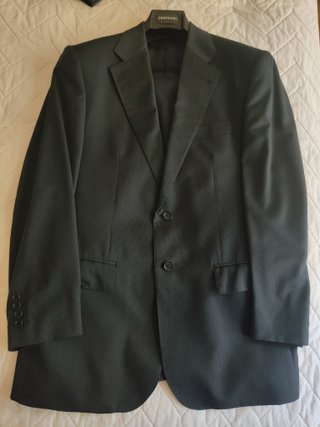 Lote Trajes Caballero Pantalón Chaquetón Negro Gri