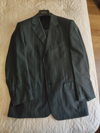 Lote Trajes Caballero Pantalón Chaquetón Negro Gri