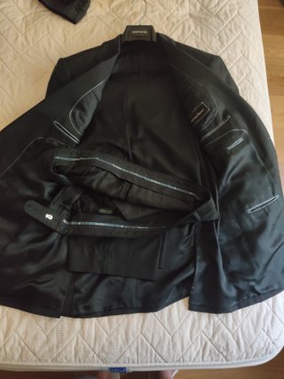 Lote Trajes Caballero Pantalón Chaquetón Negro Gri