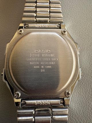 Casio A168WEM-1EF Mod STN Vintage Digital