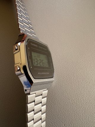 Casio A168WEM-1EF Mod STN Vintage Digital