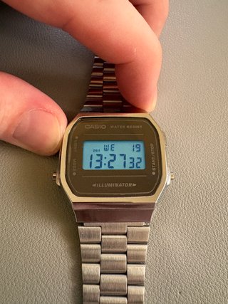 Casio A168WEM-1EF Mod STN Vintage Digital