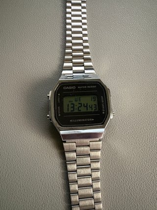 Casio A168WEM-1EF Mod STN Vintage Digital