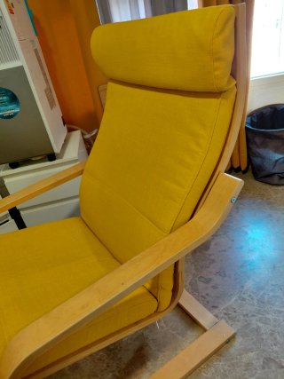 Sillón de descanso Ikea madera