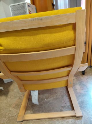 Sillón de descanso Ikea madera