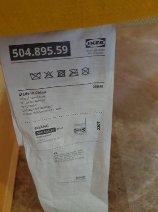Sillón de descanso Ikea madera
