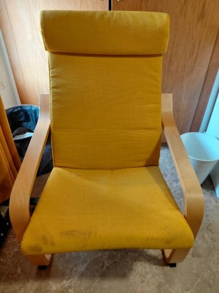 Sillón de descanso Ikea madera