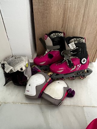 Patines Oxelo niña talla ajustable 30/32
