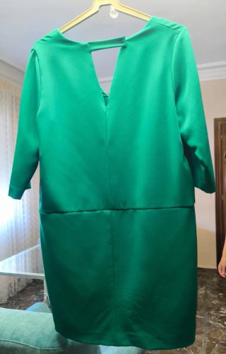 Vestido Mango verde talla M