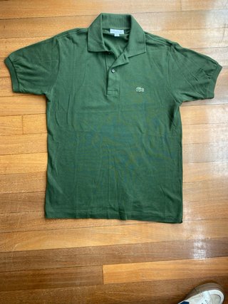 Polo Lacoste Verde Talla M