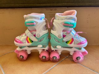 Patines LED 4 Ruedas Ajustables Niños