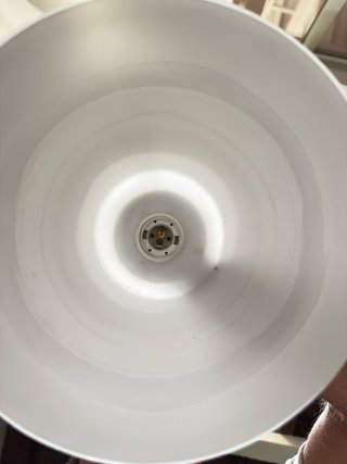 Lámpara colgante IKEA cristal y metal