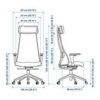 Silla de escritorio blanca casi nueva