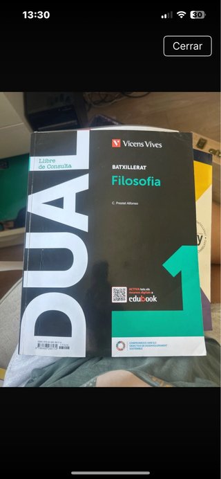 Libro filosofía bachillerato
