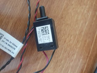 Frontal, boton, ventilador, optiplex 7020