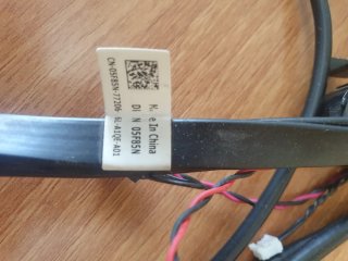 Frontal, boton, ventilador, optiplex 7020