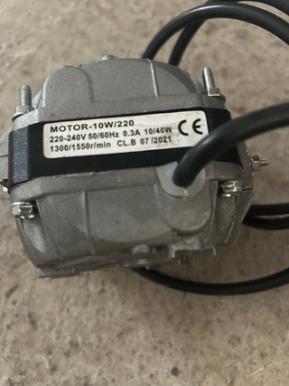Motor Ventilador Cámara Frigorífica 10W 220V