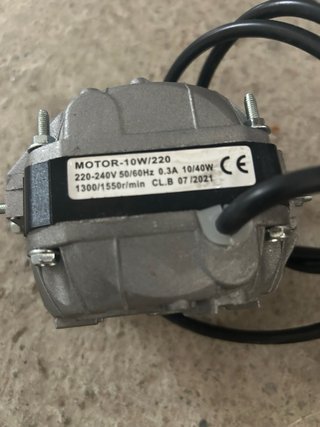 Motor Ventilador Cámara Frigorífica 10W 220V