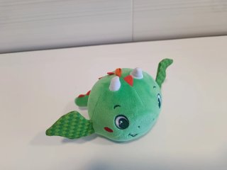 Juguetes Bebé: Sonajero, Peluche Dragón y Pelota