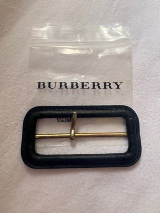Hebilla Cinturón Burberry de gabardina clásica