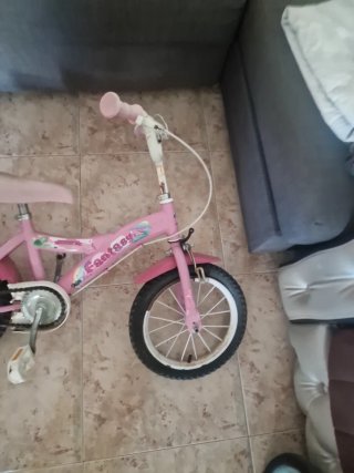 Bicicleta infantil rosa Fantasy
