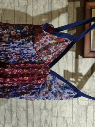 Vestido Verano Flores Talla M