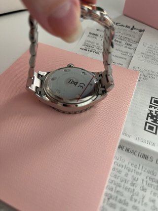 Reloj Tous bicolor dorado rosado y plateado