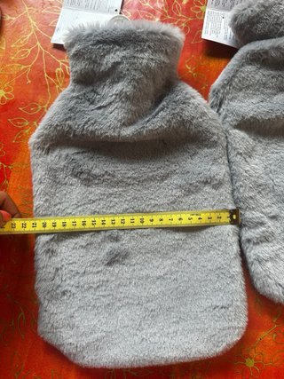 Bolsa de agua caliente gris