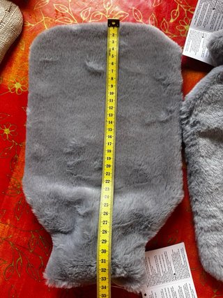 Bolsa de agua caliente gris