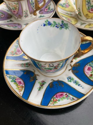 Juego de cafe de Castro. Sargadelos