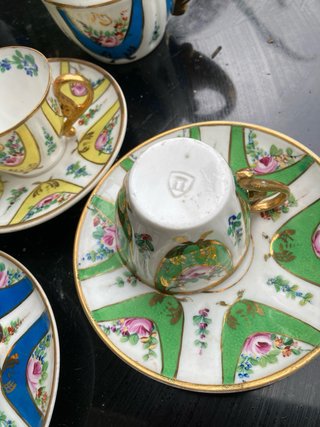 Juego de cafe de Castro. Sargadelos
