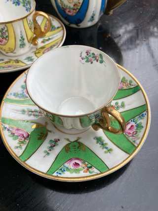 Juego de cafe de Castro. Sargadelos