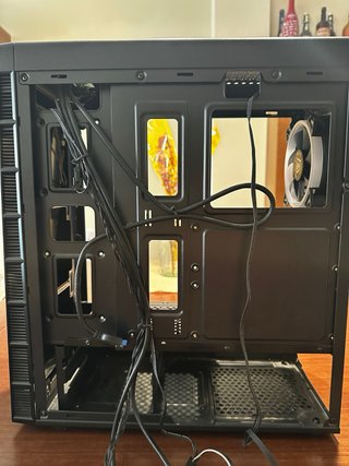 Caja PC Nfortec Negra con Cristal
