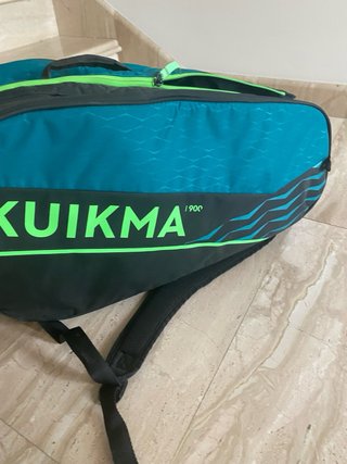 Paletero Padel Kuima Negro Azul Verde