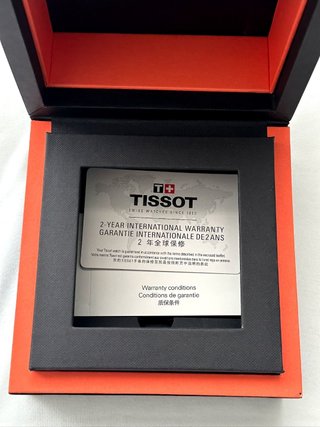 Tissot Seastar 1000 Cronógrafo Negro Rojo