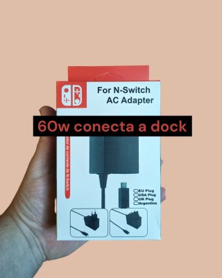 60w Nintendo Cargador 60W Nintendo Switch Lite OLE