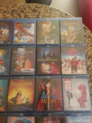 Lote 20 Películas Disney Blu-ray Precintadas