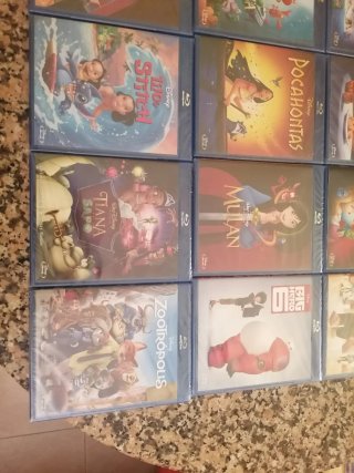 Lote 20 Películas Disney Blu-ray Precintadas