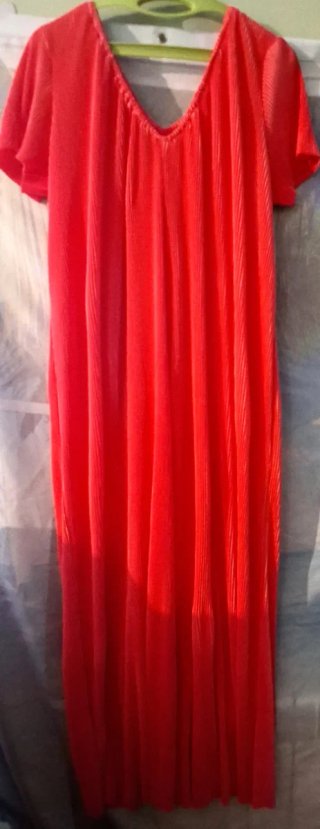 Mono plissdo coral
